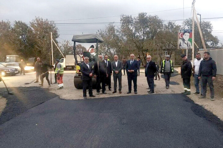 <p>Masallıda küçələrin asfaltlanması davam edir +FOTO=6</p>