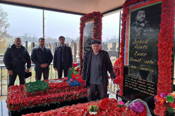 <p>Şəhid Zaur Ağalının xatirəsi anılıb&nbsp;</p>