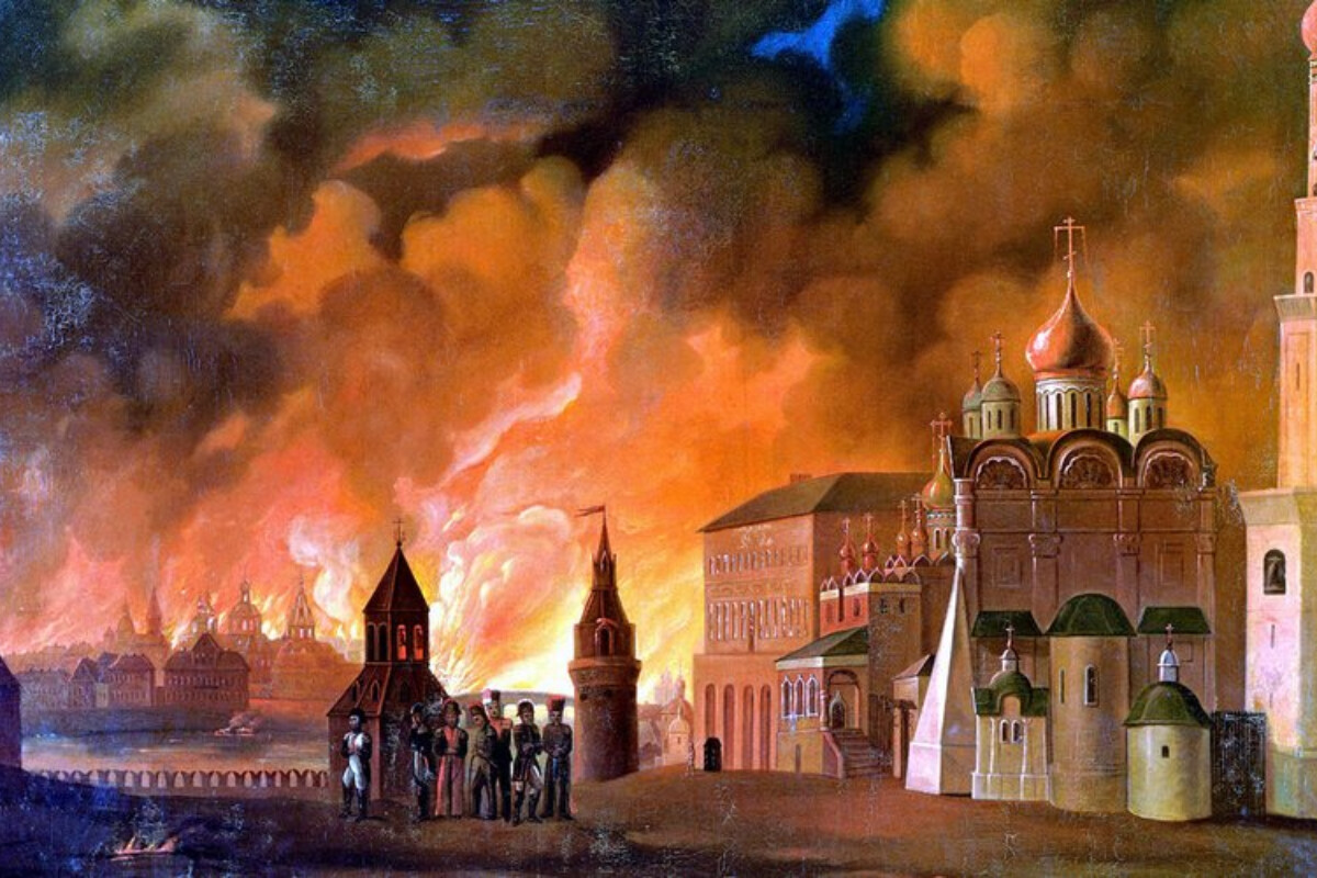 <p>1812-ci ildə Moskvanı həqiqətən kim yandırdı?</p>
