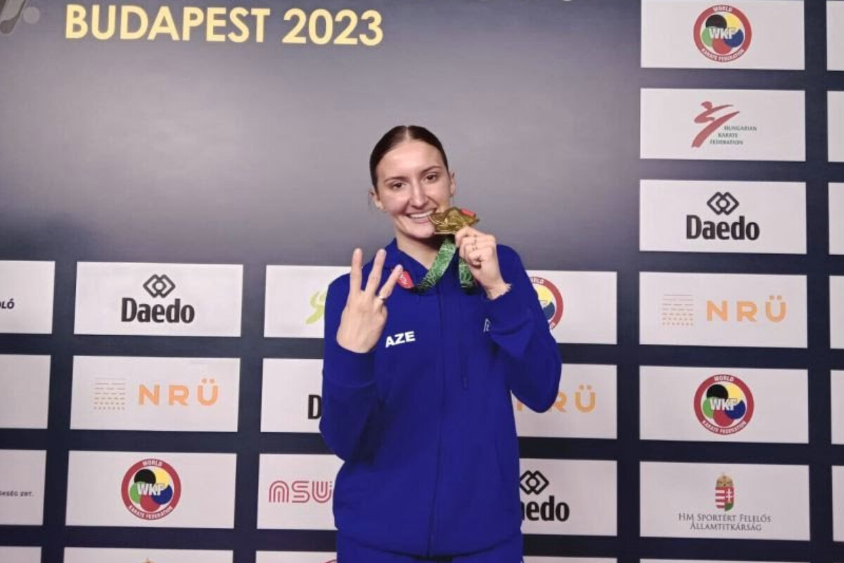 <p>KARATE: İrina Zaretska&nbsp;dünya reytinqində birincidir</p>