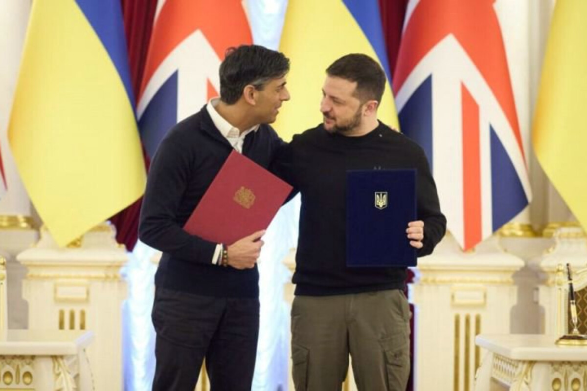 <p>London on il ərzində Kiyevi dəstəkləməyə söz&nbsp;verdi</p>