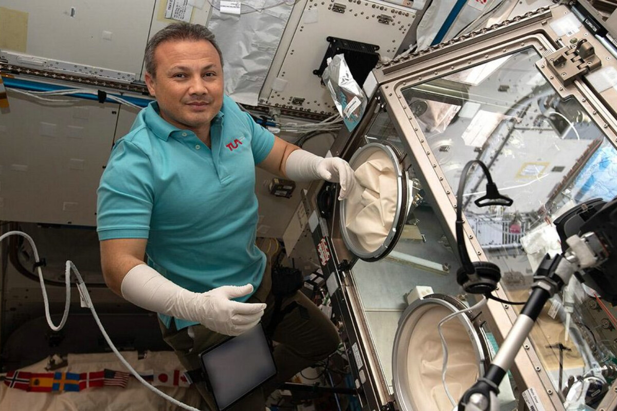 <p>Gezeravcı kosmosdan qayıdır</p>