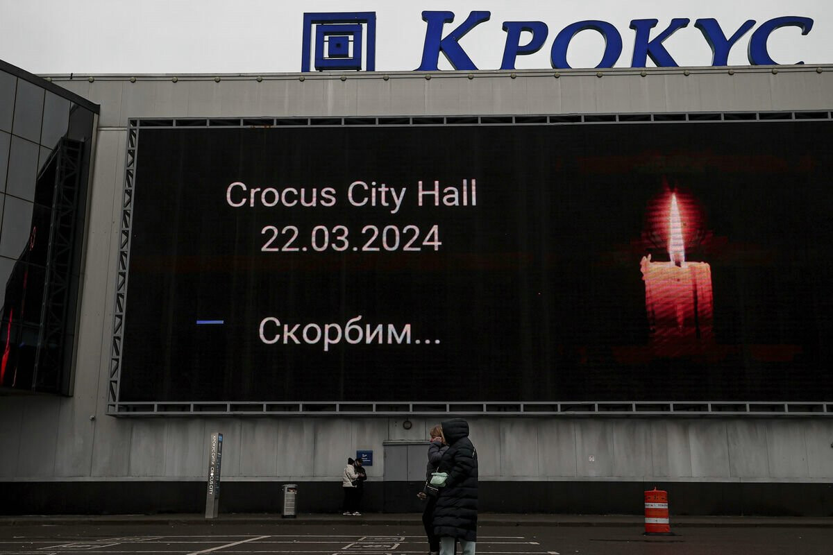<p>"Crocus City Hall"da anım mərasimi keçirilib</p>