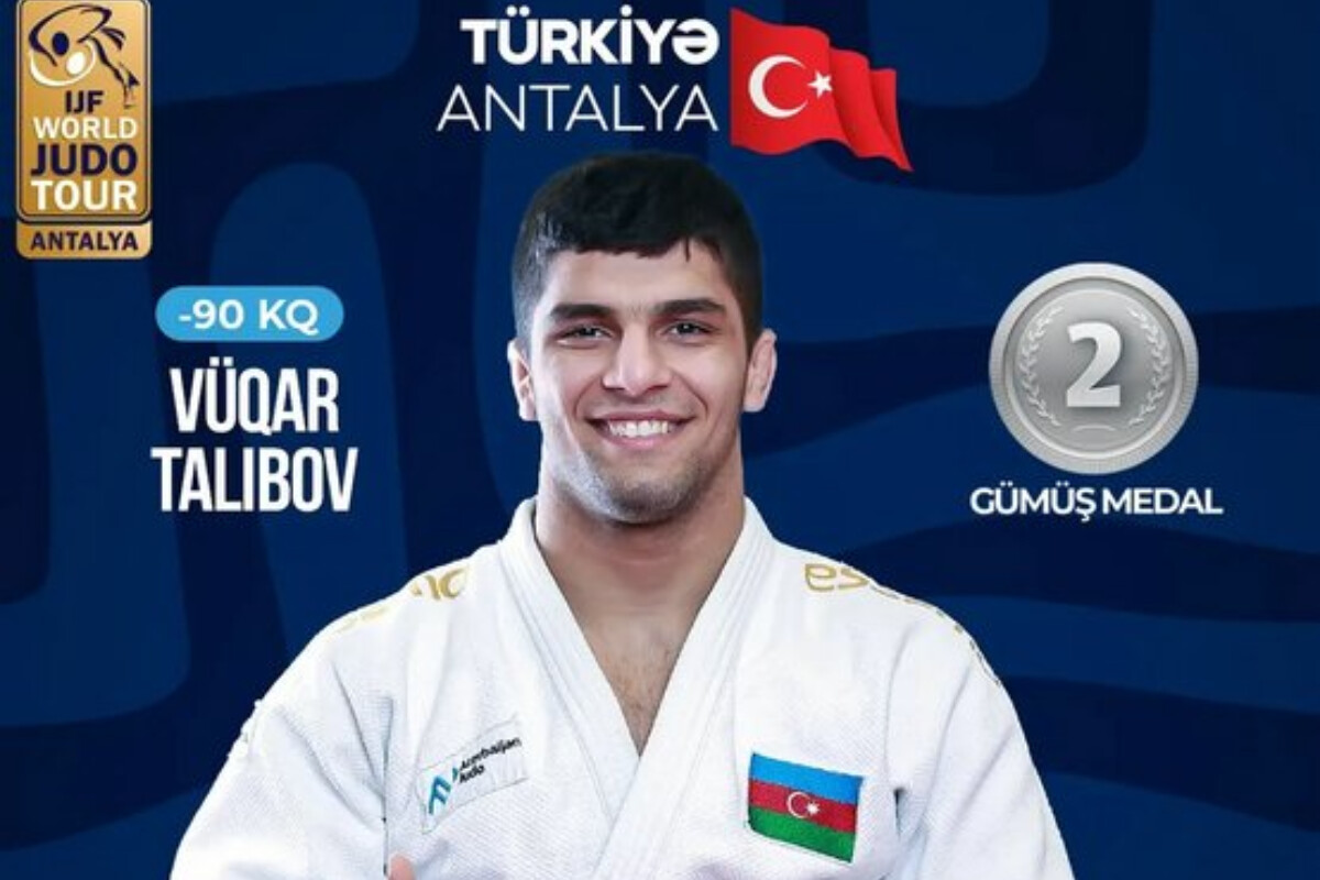 <p>Vüqar Talıbov Antalya Dəbilqəsinin ikincisi olub</p>