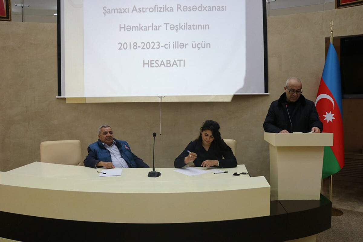 <p>Şamaxı Astrofizika Rəsədxanasının Həmkarlar İttifaqının&nbsp;hesabat-seçki yığıncağı keçirilib</p>
