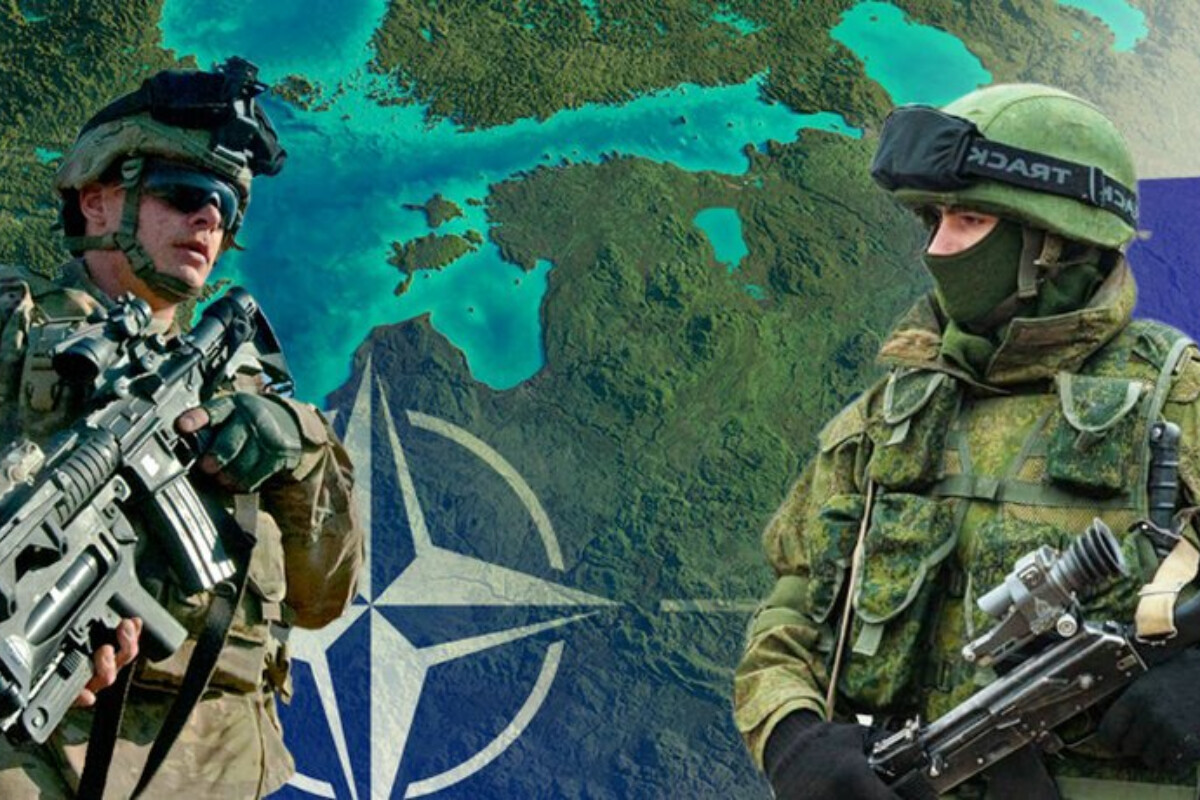 <p>NATO Rusiya ilə sərhəddən 140 km aralıda...</p>