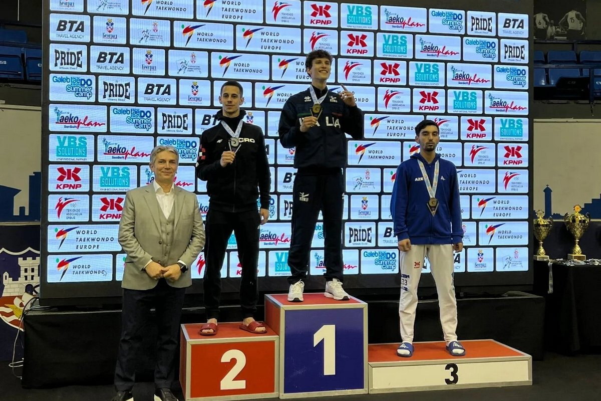 <p>Taekvondoçularımız Serbiya açıq çempionatında&nbsp;2 medal qazanıblar&nbsp;</p>
