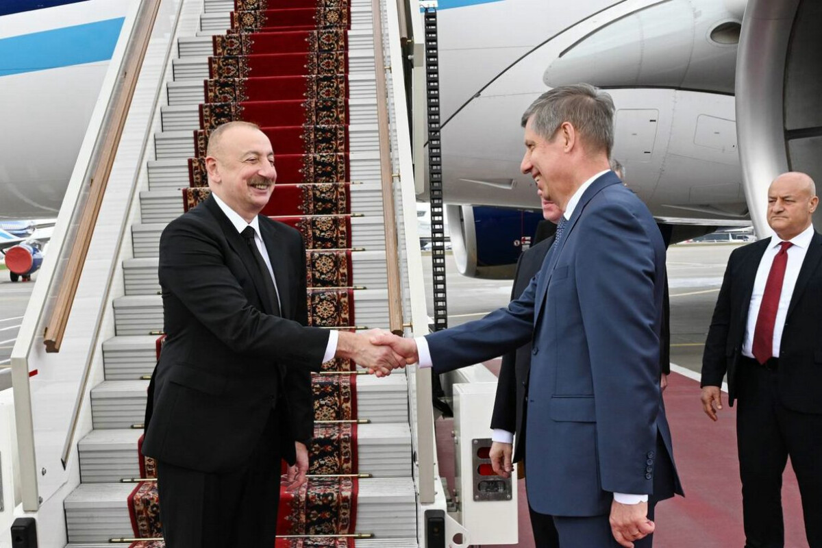 <p>İlham Əliyev Rusiyaya işgüzar səfərə gəlib</p>