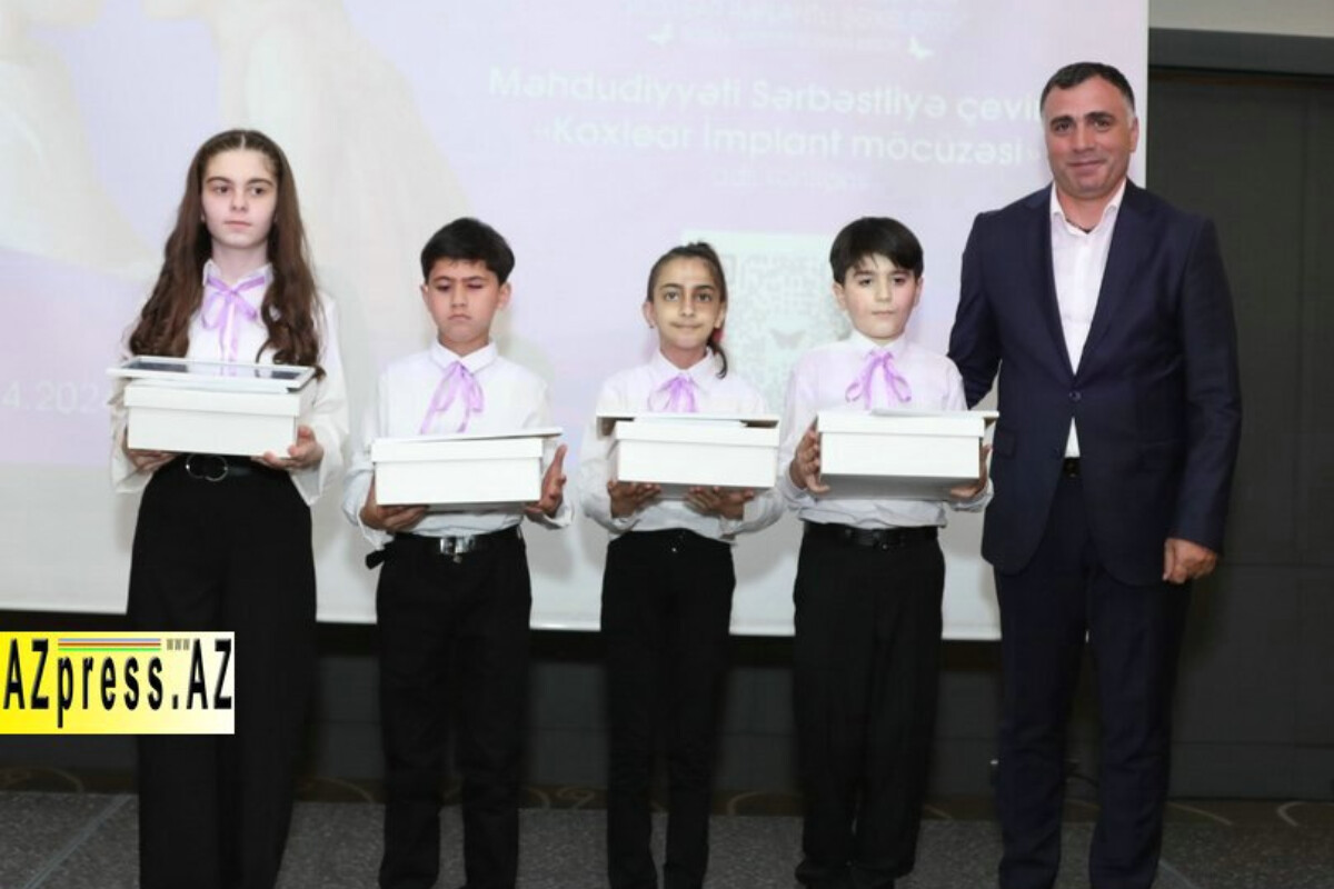 <p>&ldquo;Məhdudiyyəti sərbəstliyə çevirən koxlear&nbsp;implant möcüzəsi&rdquo; mövzusunda&nbsp;tədbir keçirilib</p>