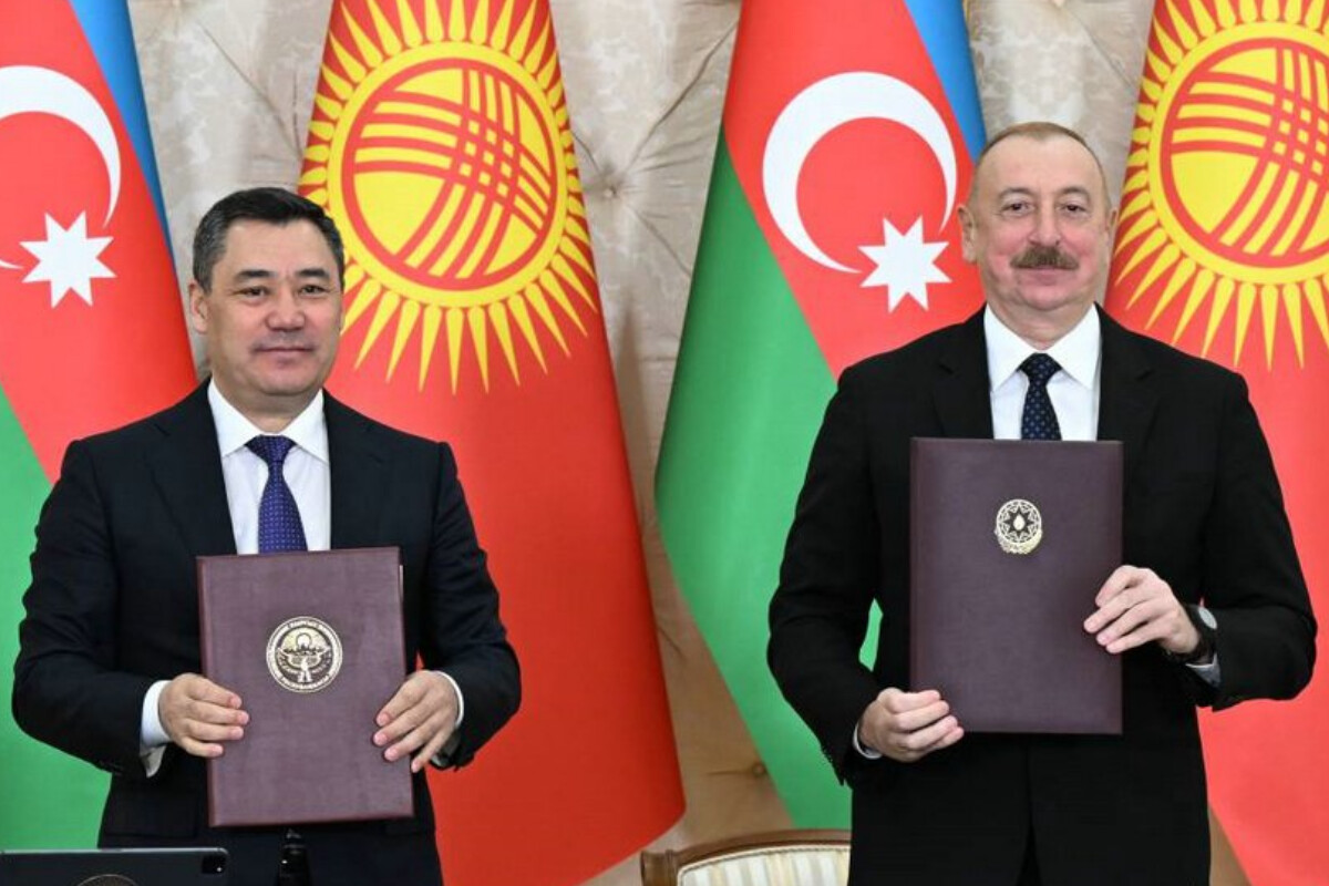 <p>Azərbaycan-Qırğızıstan sənədləri imzalandı</p>
