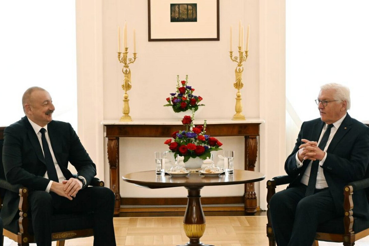 <p>İlham Əliyevin Frank-Valter Ştaynmayer ilə geniş tərkibdə&nbsp;görüşü keçirilib</p>