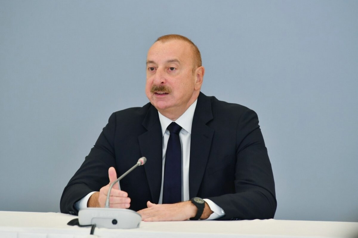 <p>Prezident Bakıda keçirilən forumda iştirak edir</p>