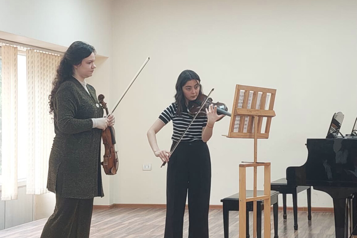 <p>BMA-da ustad dərsi keçirilib</p>