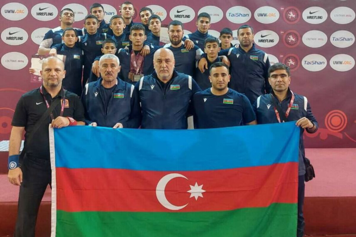 <p>Yunan-Roma güləşi üzrə yığma komandamız&nbsp;da Avropada birinci olub&nbsp;</p>