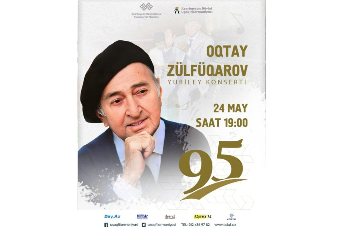 <p>Xalq artisti Oqtay Zülfüqarovun anadan&nbsp;olmasının 95 illiyinə həsr olunmuş konsert keçiriləcək</p>