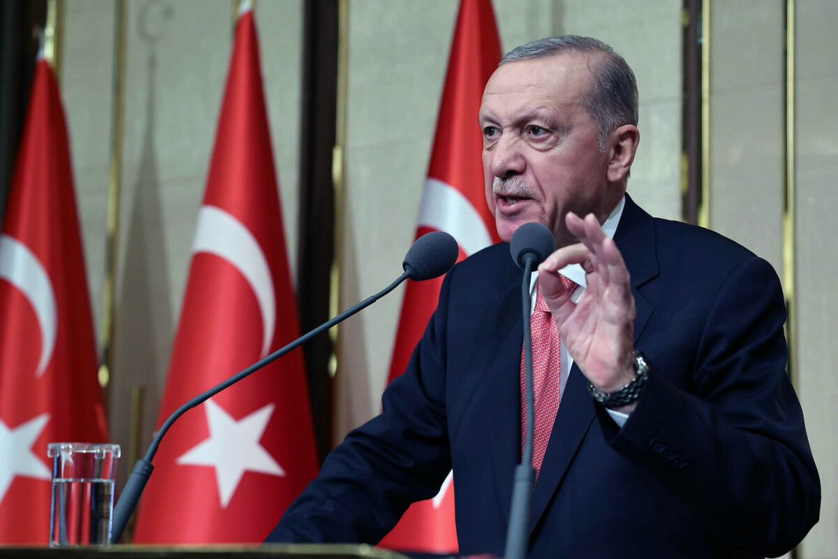 <p>Ərdoğan ABŞ və Avropanı &ldquo;bəşəriyyəti məhv etməkdə&rdquo;&nbsp;ittiham edib</p>