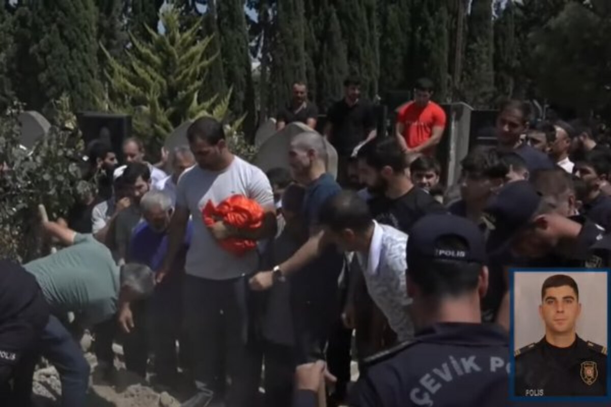 <p>Qətlə yetirilən polis kapitanı və serjantı dəfn olunub</p>