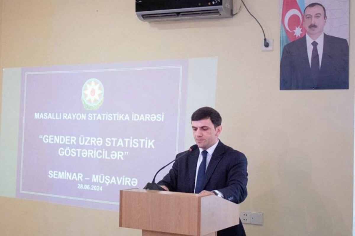 <p>&ldquo;Gender üzrə statistik göstəricilər&rdquo; &ndash;&nbsp;Masallıda seminar-müşavirə</p>