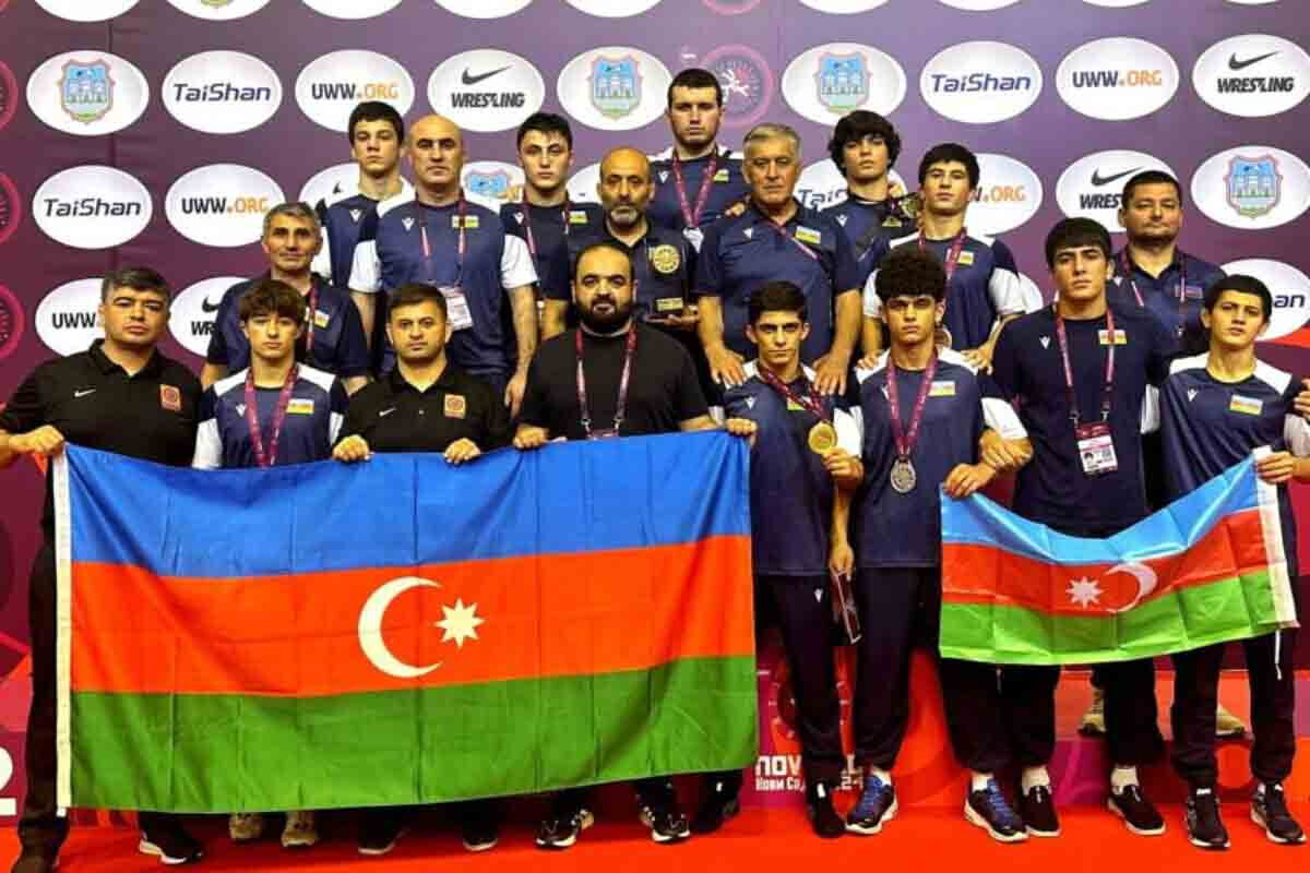 <p>Sərbəst güləş üzrə U-17 komandamız da&nbsp;Avropada birinci olub</p>