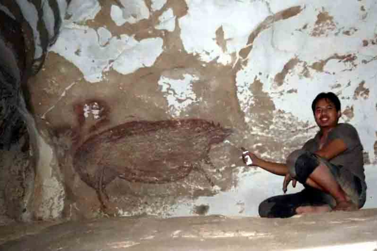 <p>İndoneziyada dünyanın ən qədim rəsm əsəri tapılıb</p>