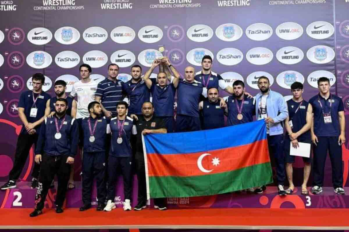 <p>Sərbəst güləş üzrə U-20 yığmamız Avropada birinci olub</p>