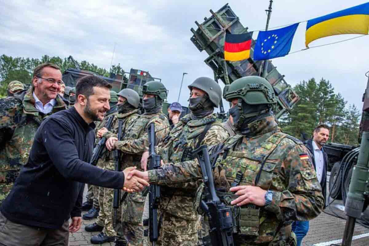<p>Almaniya Ukrayna Silahlı Qüvvələrinə məxfi yardım&nbsp;paketi ötürərkən tutulub</p>