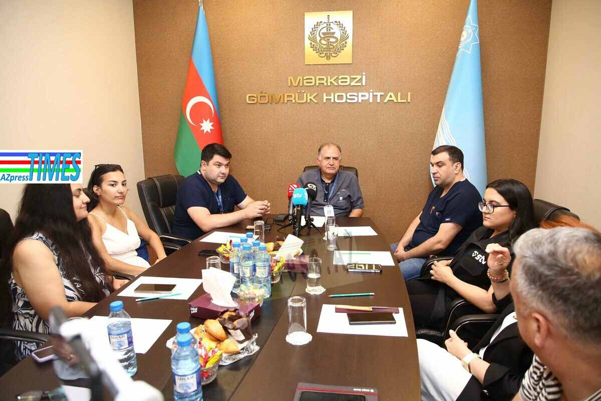 <p>Mərkəzi Gömrük Hospitalında Açıq qapı&nbsp;günü keçirilib</p>