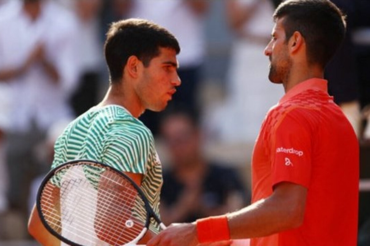 <p>Dünyanın 2 nömrəli raketka ustası Novak Cokovic&nbsp;3 nomrəli Karlos Alkarasa qarşı</p>