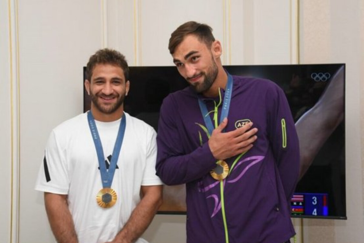 <p>Olimpiya çempionlarımız Heydərovla Kotsayev&nbsp;rəqibləri üçün əlçatmaz olub</p>