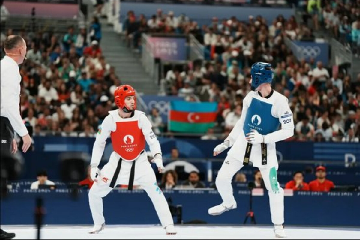 <p>Taekvondoçumuz Qaşim Maqomedov&nbsp;Olimpiada-2024-ün finalında&nbsp;</p>