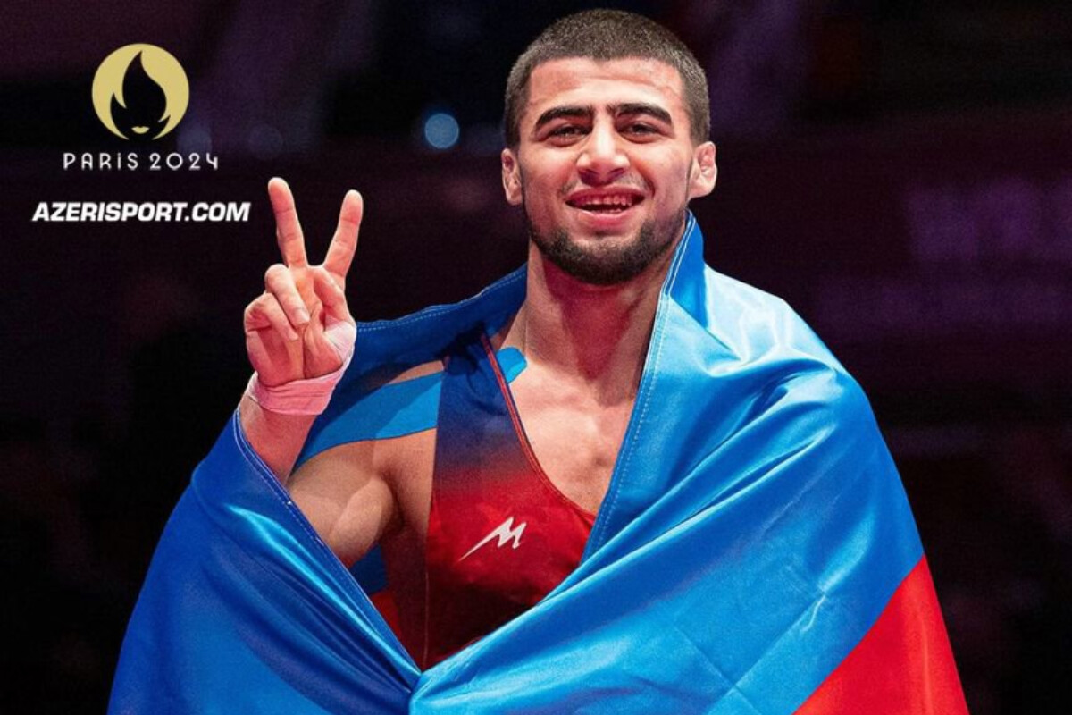 <p>Yunan-Roma güləşçilərimiz Həsrət Cəfərov&nbsp;Olimpiada-2024-də üçüncü olub</p>