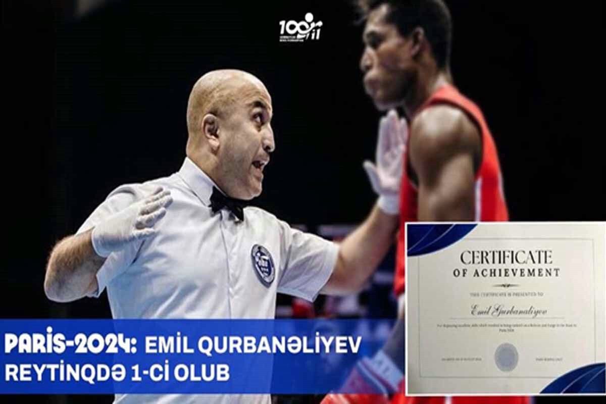 <p>Azərbaycanlı hakim Olimpiada-2024-də ən yaxşılardan biri olub&nbsp;</p>