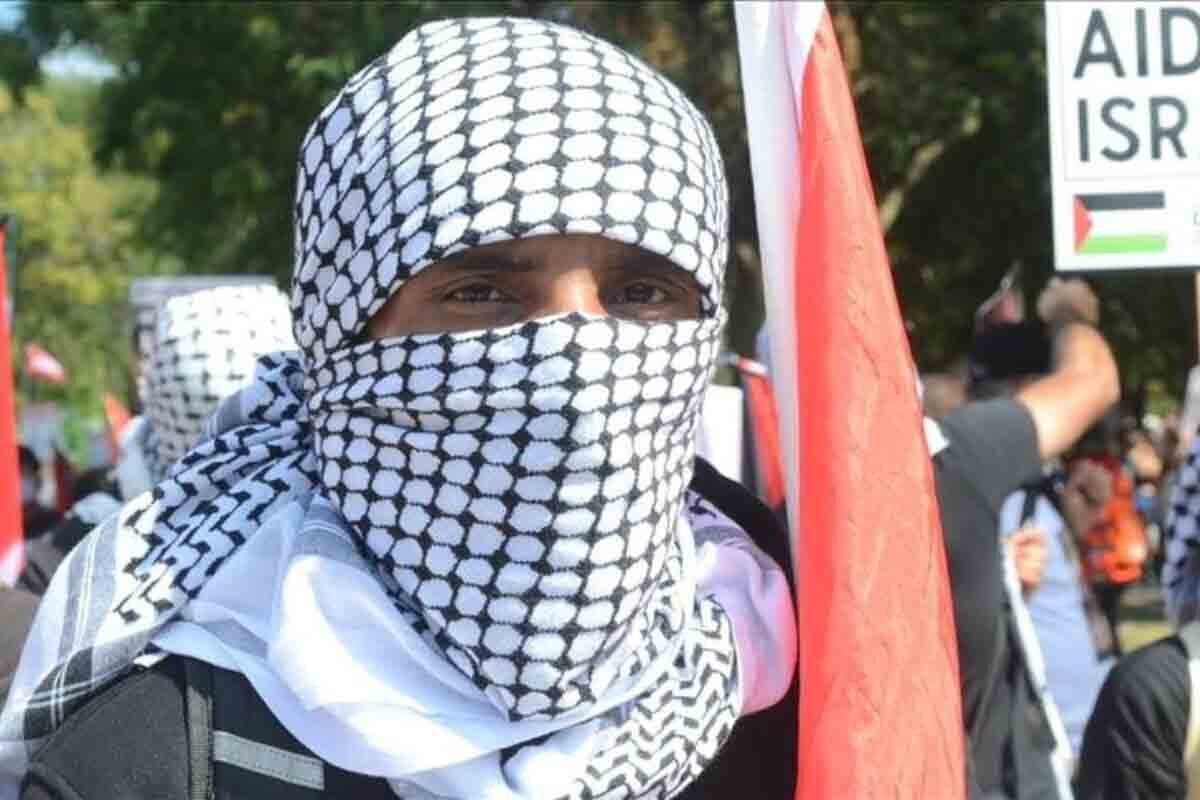 <p>Çikaqoda minlərlə insan Fələstinə dəstək aksiyası keçirib</p>