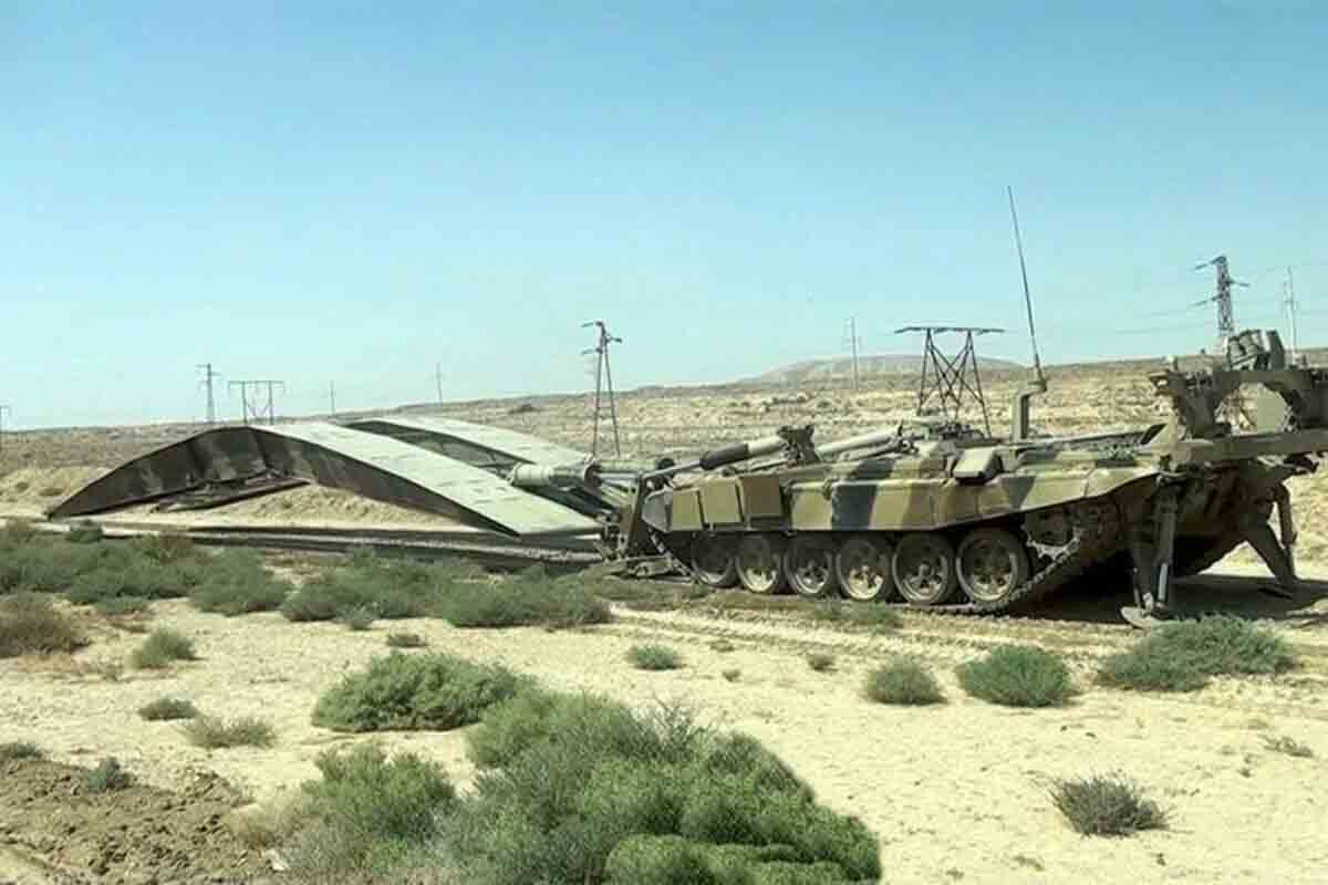 <p>Ordumuzun mühəndis bölmələrinin döyüş hazırlığı</p>