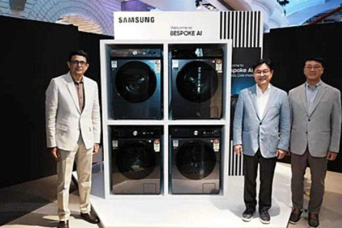 <p>Samsung daxili süni intellektə malik paltaryuyan&nbsp;maşınları təqdim etdi</p>