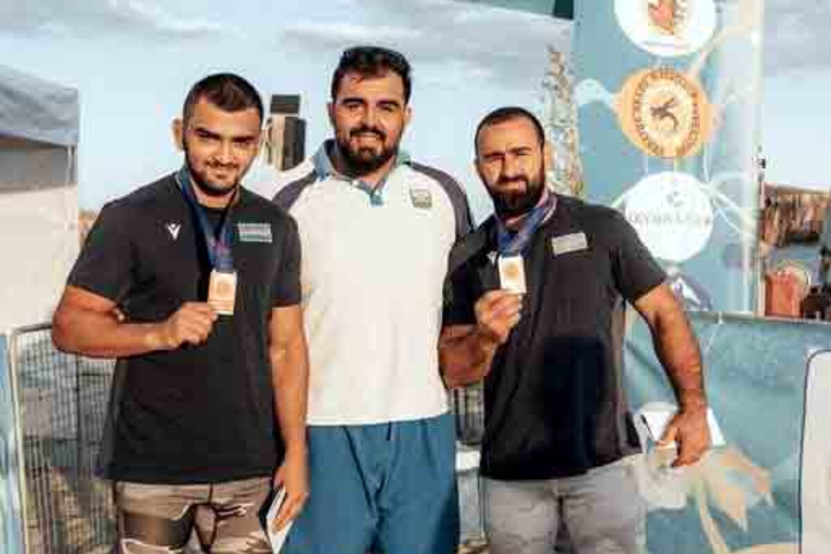 <p>Güləşçilərimiz Dünya Seriyasında 1 qızıl,&nbsp;1 bürünc medal qazanıblar</p>