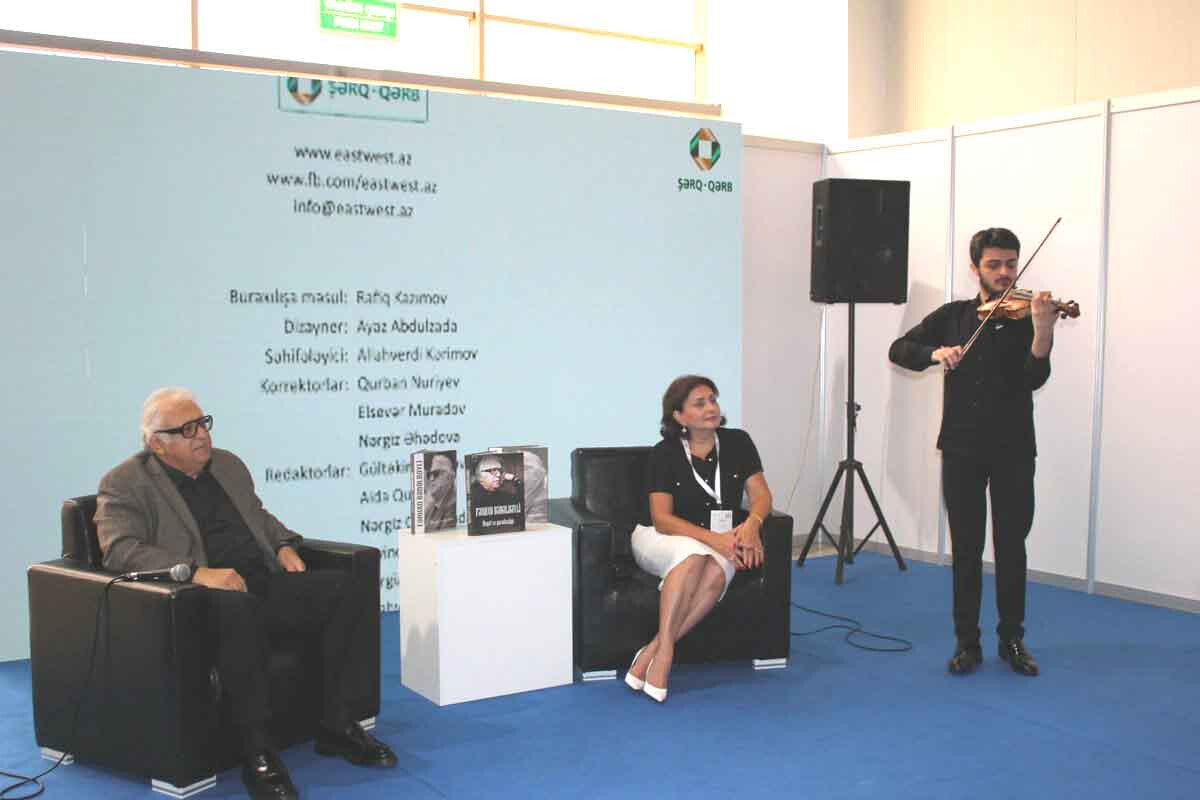 <p>&ldquo;X Beynəlxalq Kitab sərgisi&rdquo;&nbsp;çərçivəsində Tərlan Seyidovun&nbsp; &ldquo;Fərhad Bədəlbəyli. Musiqiyə səyahət&rdquo; kitabının təqdimatı</p>

<p>&nbsp;</p>