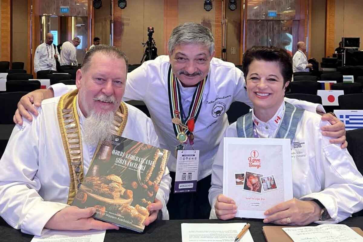 <p>WACS Dünya Kulinariya Konqresində Azərbaycan&nbsp;kitablarının təqdimatı olub</p>