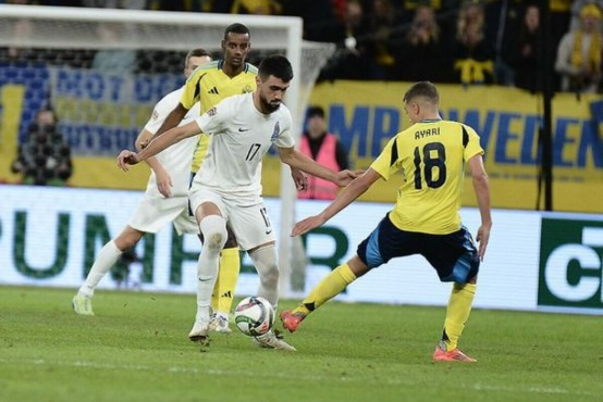 <p>Futbol üzrə əsas millimiz İsveçdə darmadağın edilib&nbsp;</p>