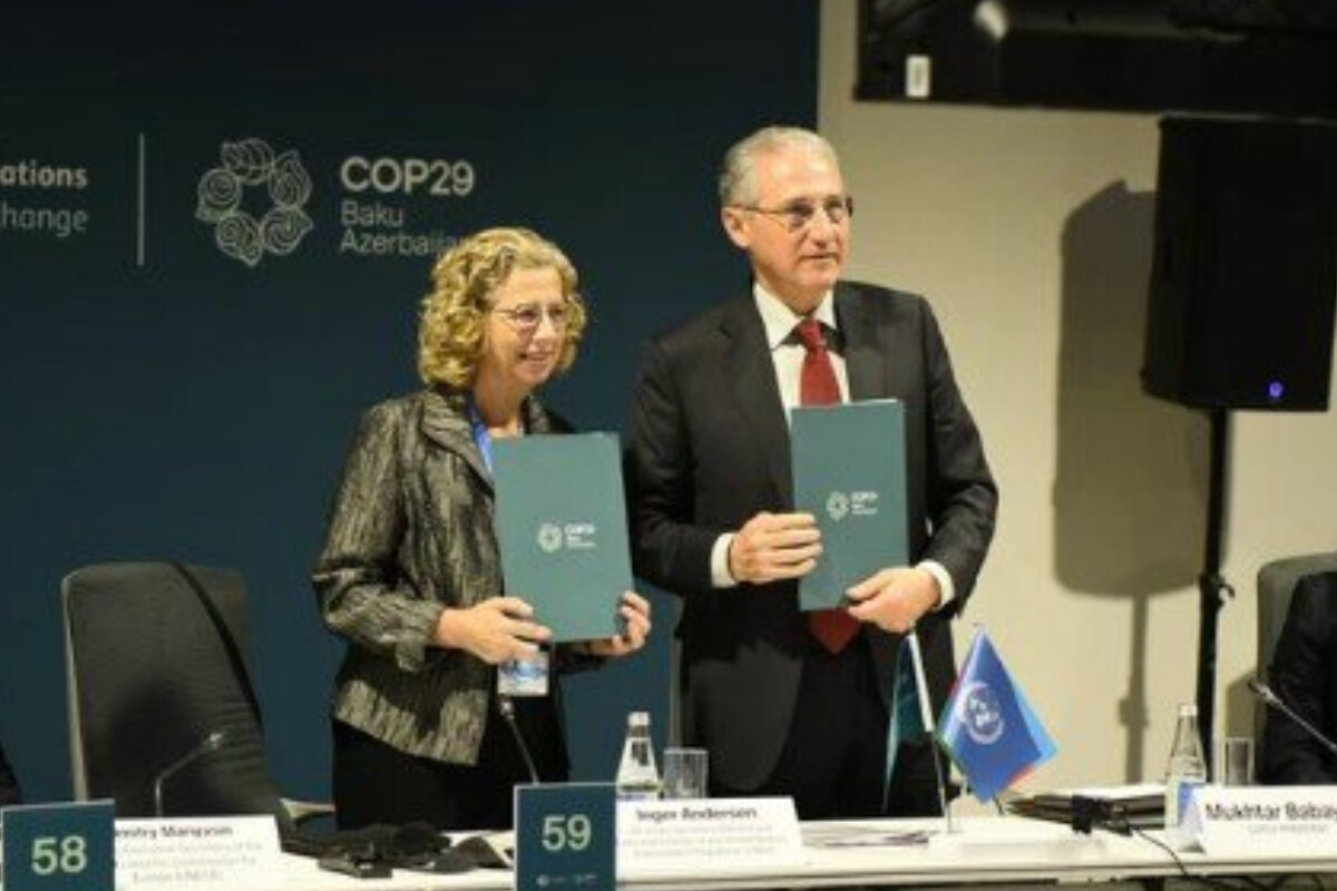 <p>COP29 Su üzrə İqlim Fəaliyyəti Bəyannaməsini qəbul etdi</p>