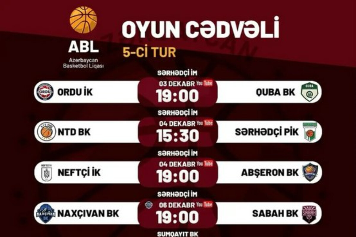 <p>ABL-da 5-ci tura start veriləcək</p>