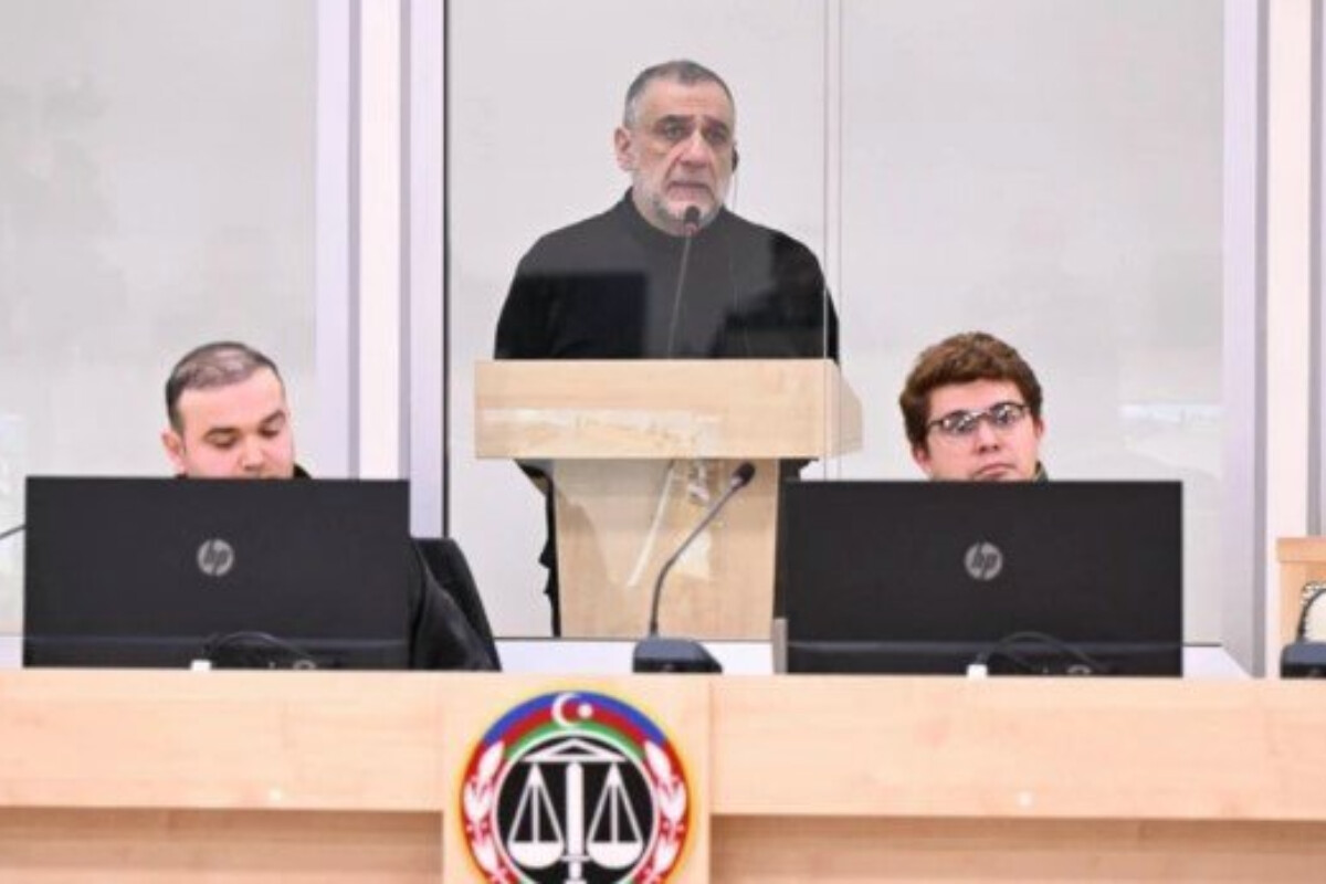 <p>Hərbi cinayətlərdə təqsirləndirilən Ruben&nbsp;Vardanyanın məhkəməsi davam edir</p>