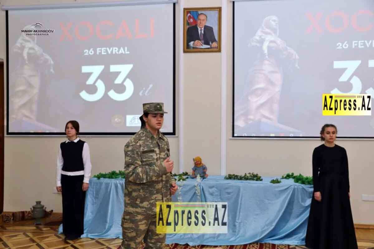 <p>Milli Azərbaycan Tarixi Muzeyində&nbsp;Xocalı&nbsp;faciəsinin 33-cü ildönümünə həsr olunmuş tədbir keçirilib</p>
