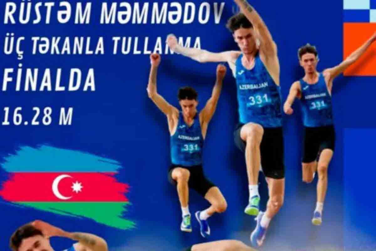 <p>Azərbaycan idmançısı Avropa çempionatının finalına yüksəlib</p>