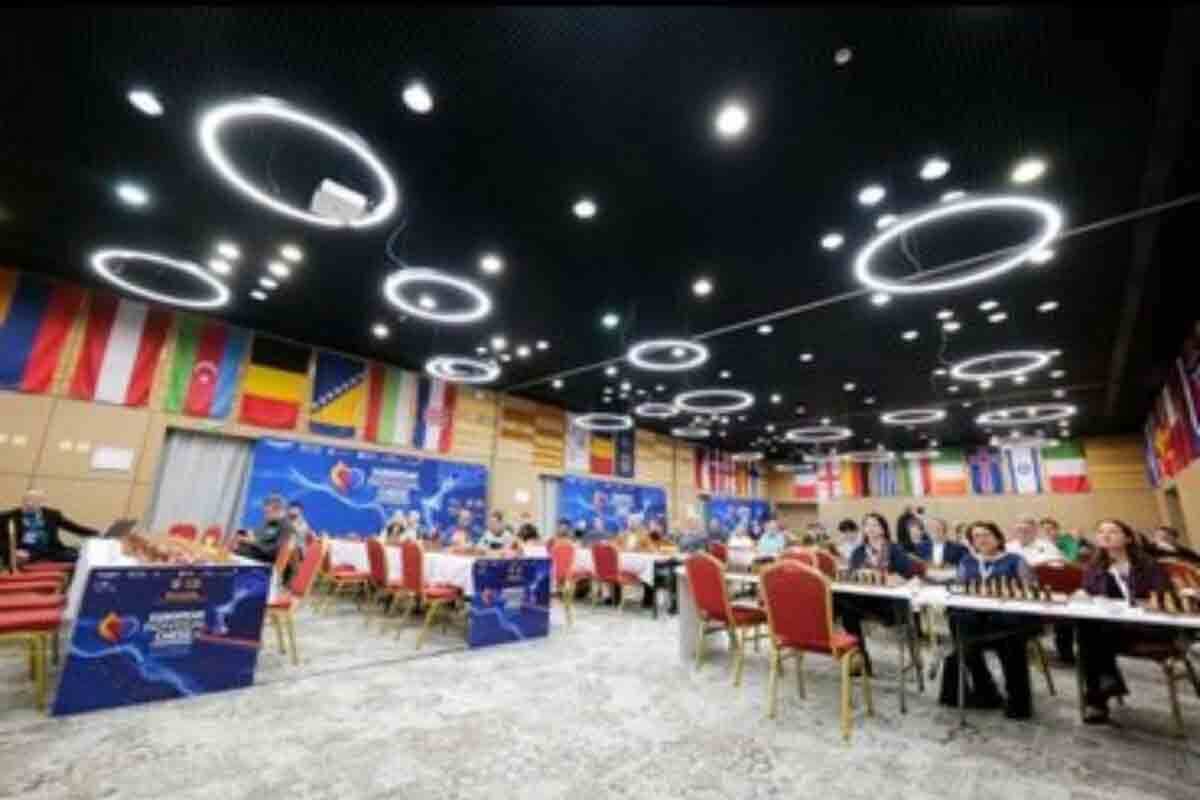 <p>Azərbaycan şahmatçıları Avropa çempionatında</p>