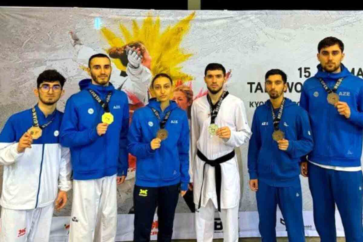 <p>Taekvondoçularımız Belçikada keçirilən&nbsp;açıq çempionatda 6 medal qazanıblar</p>