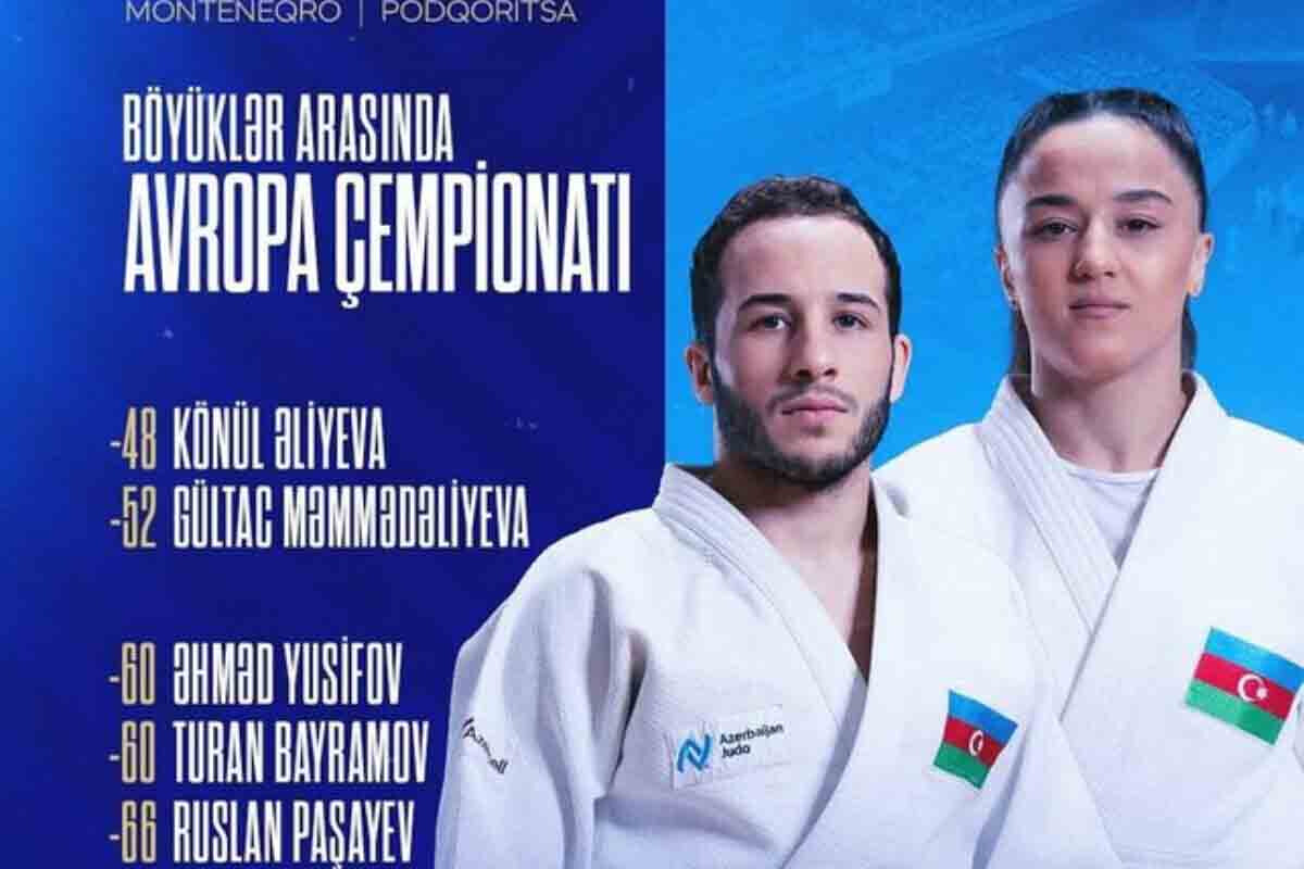 <p>Cüdoçuların Avropa çempionatına start verilib</p>