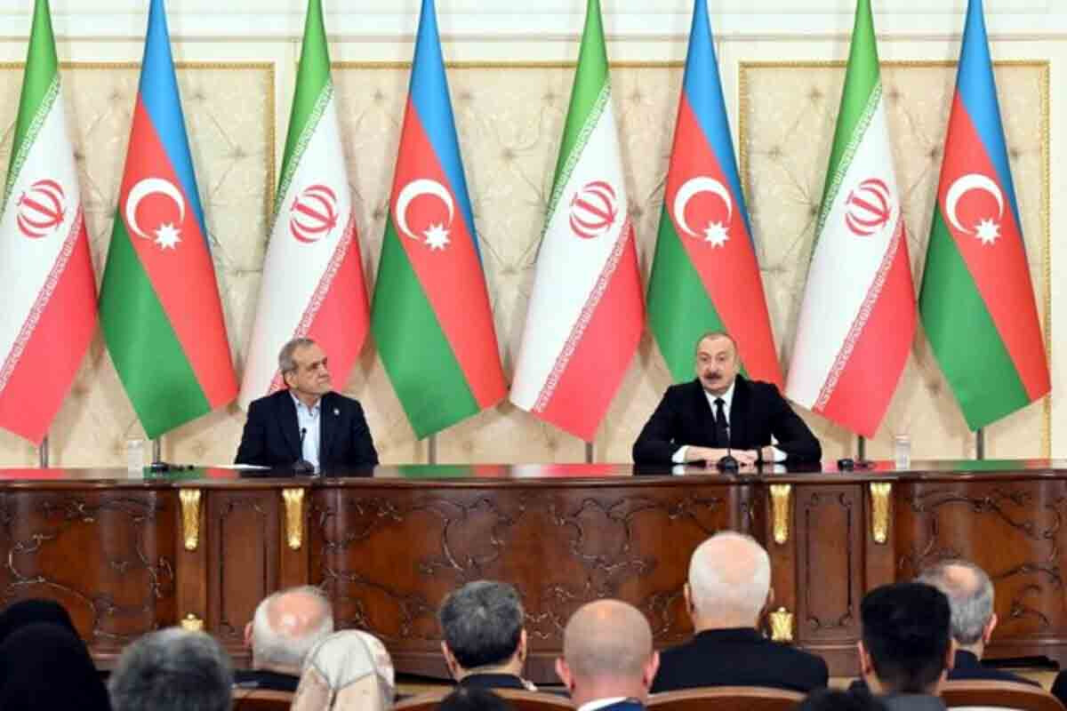 <p>Azərbaycan və İran prezidentləri mətbuata&nbsp;bəyanatlarla çıxış ediblər</p>