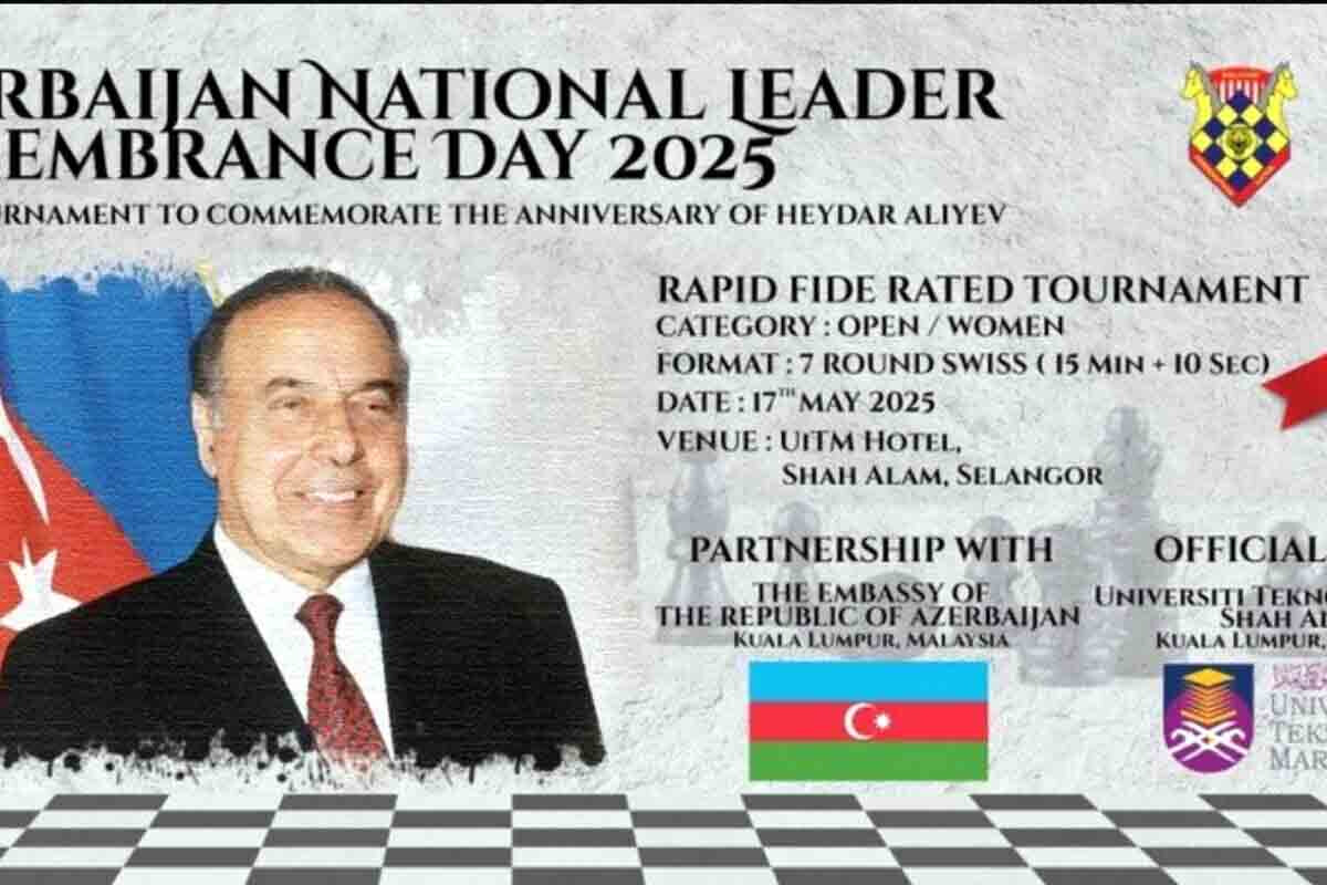 <p>Malayziya Heydər Əliyevin xatirəsini beynəlxalq&nbsp;şahmat turniri ilə anıb</p>
