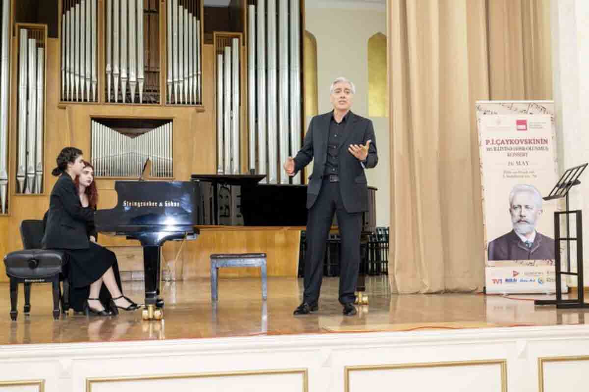 <p>Bakı Musiqi Akademiyasında P.İ.Çaykovskinin 185 illiyinə həsr olunmuş konsert keçirilib</p>